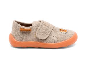 Bisgaard - Kid's Pav - Hausschuhe, Gr. 35, beige (AnimalGrey)