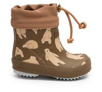 Bisgaard - Kid's Thermo Baby - Gummistiefel, Gr. 21, braun (CareBears)