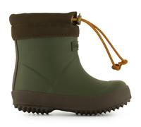 Gummistiefel BISGAARD "thermo baby", Kinder, Gr. 27, grün, Gummi, Schuhe, Winterboots mit Wollfutter, Größenschablone zum Download (49310423-27) grün