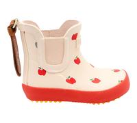 Gummistiefel BISGAARD "baby rubber", Mädchen, Gr. 26, apple, Naturkautschuk, gemustert, Schuhe Gummistiefel, Babyschuh mit Stretcheinsatz, Größenschablone zum Download (65908949-26) apple