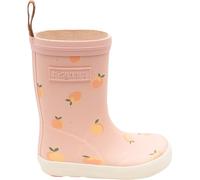 Bisgaard Kinder Barefoot High Rubber Gummistiefel (Größe 24, silber)