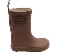 Bisgaard Kinder Barefoot High Rubber Gummistiefel (Größe 28, braun)