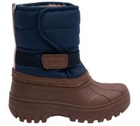 Winterstiefel BISGAARD "pacson", Kinder, Gr. 29, blau (navy), Textil, Synthetik, sportlich, Schuhe, Klettstiefel mit Lammwolle, Größenschablone zum Download (99188730-29) navy