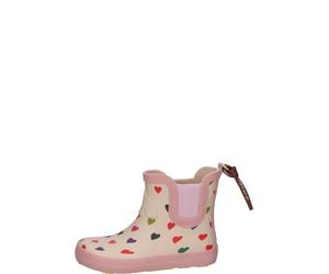 Bisgaard Kleinkinder Barfuß Gummistiefelette LOVE beige 28