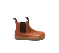 bisgaard Leder-Barfußschuhe "Ene" in Hellbraun - Größe 33 | Kinderstiefeletten