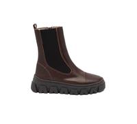 bisgaard Leder-Boots "Nilla" in Braun - Größe 35 | Kinderstiefel