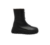 bisgaard Leder-Boots "Nomi" in Schwarz - Größe 38 | Kinderstiefel