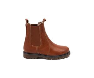 bisgaard Leder-Chelsea-Boots "Neel" in Hellbraun - Größe 36 | Kinderstiefeletten