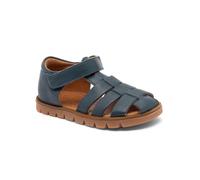 bisgaard Leder-Halbsandalen in Dunkelblau - Größe 28 | Kindersandalen