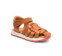 bisgaard Leder-Halbsandalen in Hellbraun - Größe 25 | Babysandalen