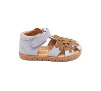 bisgaard Leder-Halbsandalen "Lia" in Grau - Größe 29 | Kindersandalen