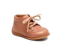 Bisgaard Jungen Unisex Kinder Luca lace First Walker Shoe, Nude, 20 EU