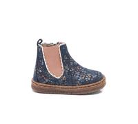 bisgaard Leder-Lauflernschuhe "Siggi" in Blau - Größe 22 | Lauflernschuhe