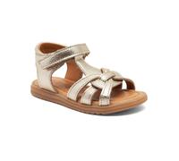 bisgaard Leder-Sandalen in Gold - Größe 33 | Kindersandalen