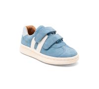 bisgaard Leder-Sneakers "Bay V" in Blau - Größe 34 | Kindersneakers