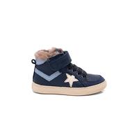 bisgaard Leder-Sneakers "Isak" in Blau - Größe 39 | Kindersneakers