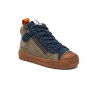 bisgaard Leder-Sneakers "Ryan" in Khaki - Größe 35 | Kindersneakers