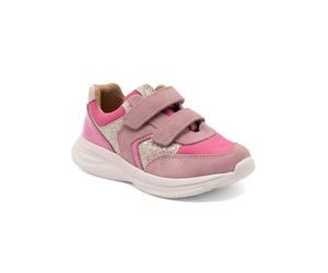 bisgaard Leder-Sneakers "Yuki" in Pink - 58% | Kindersneakers