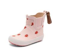Bisgaard Mädchen Baby Rubber Rain Boot, Cute Lady Bug, 27 EU