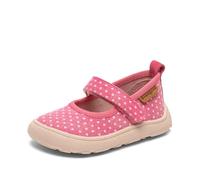 Bisgaard Mädchen Barefoot Ballet Slipper, Rose Dots, 27 EU