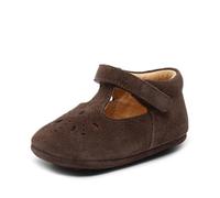 bisgaard Mädchen Bloom First Walker Shoe, Dunkelbraun, 18 EU