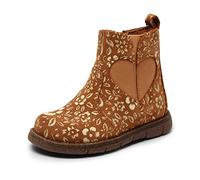 Bisgaard Mädchen Maggie Fashion Boot, Brandy Flowers, 27 EU