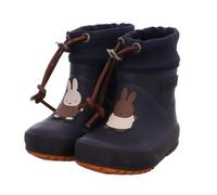 Gummistiefel BISGAARD "miffy x bisgaard thermo rubber", Mädchen, Gr. 25, blau (schwarz navy), Gummi, Schuhe Gummistiefel, Boots mit süßem Hasen-Motiv, Größenschablone zum Download (17307166-25) schwar