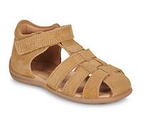 Lauflernschuh BISGAARD "carly Weite: normal", Kinder, Gr. 20, braun (brandy), Leder, unifarben, modisch, Schuhe, Babyschuh mit geschütztem Zehenbereich, Größenschablone zum Download (11655018-20) bran