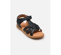 bisgaard Leder-Sandalen in Dunkelblau - 34% | Größe 33 | Kindersandalen