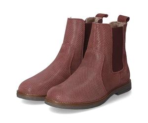 Bisgaard Stiefeletten MADIA LAMB - Gr. 37 - Rot - Rauleder