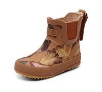 Bisgaard Unisex Kinder Baby Rubber Rain Boot, Camel Flowers, 26 EU