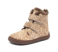 Bisgaard Emil Lamb Brown Dots Winterbarfußstiefeletten