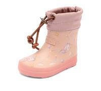 Bisgaard - Kid's Barefoot Thermo Rubber - Gummistiefel, Gr. 23, rosa (Unicorn)