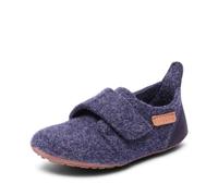 Bisgaard Unisex Kinder Casual Wool Slipper, Blau, 35 EU