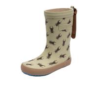 Bisgaard Unisex Kinder Fashion Rain Boot, Brown Beetles, 32 EU