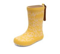 Bisgaard Unisex Kinder Fashion Rain Boot, Peace On Earth Sunny, 23 EU