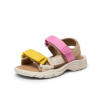 Bisgaard Unisex Kinder Nico Sandal, Yellow Pink, 35 EU