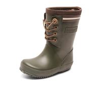 Bisgaard Unisex Kinder Rubber Boot-LACE Thermo Gummistiefel, Grün, 26 EU