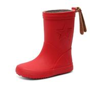Bisgaard Unisex Kinder Rubber Boot Star Gummistiefel, Rot 10 Red, 32 EU Schmal