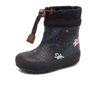 Bisgaard - Kid's Thermo Baby - Gummistiefel, Gr. 24, schwarz (SpaceExplorer)