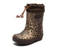 Bisgaard Unisex Kinder Thermo Gummistiefel, Leopard, 24 EU