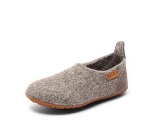 Bisgaard Unisex Kinder Wool Basic Slipper, Grau, 32 EU