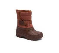 Winterstiefel BISGAARD "pacson", Kinder, Gr. 29, orange (terracotta), Textil, Synthetik, sportlich, Schuhe, Klettstiefel mit Lammwolle, Größenschablone zum Download (81265208-29) terracotta