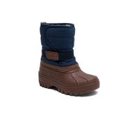 Winterstiefel BISGAARD "pacson", Kinder, Gr. 34, blau (navy), Textil, Synthetik, sportlich, Schuhe, Klettstiefel mit Lammwolle, Größenschablone zum Download (99188730-34) navy