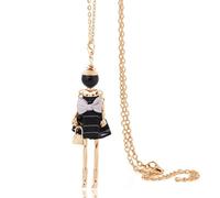 BISONBLUE Halskette für Damen Anhänger Frauen Herren Kette Pulloverkette Lange Halskette Dame Große Halskette Anhänger Ketten Geschenke Xr1000-P
