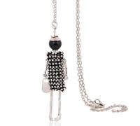 BISONBLUE Halskette für Damen Anhänger Frauen Herren Kette Pulloverkette Lange Halskette Dame Große Halskette Anhänger Ketten Geschenke Xr1000-L