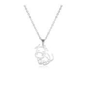 BISONBLUE Halskette für Damen Anhänger Frauen Herren Kette Pulloverkette Schöne Kuh-Halskette Für Frauen, Tier-Anhänger-Halsketten, Modisches Geburtstagsgeschenk