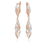 BISONBLUE Ohrringe Damen Ohrhänger Ohrstecker Modische Einzigartige Tropfenohrringe In Blumenform Für Damen, Modische Boho-Ohrringe, Lange Ohrringe, H2019