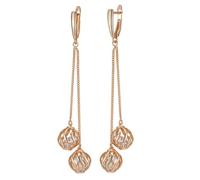 BISONBLUE Ohrringe Damen Ohrhänger Ohrstecker Modische Lange Quaste Ohrringe Für Frauen Mode Natürliche Zirkon H1990