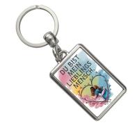 Bist mein Lieblingsmensch Schlüsselanhänger mit Zwei Freundinnen Freundschaftsanhänger lustiger Spruch